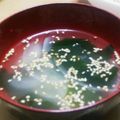 あ～ちゃんさ～ちゃん's cooksnap of when they made 中華のお供に✾ワカメスープ.
