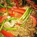 とっちさく's cooksnap of when they made 牛肉とニンニクの芽の炒めもの♪.