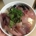 らなつこ's cooksnap of when they made ハマチのさっぱり丼.