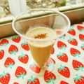 あやちん０８１６'s cooksnap of when they made カフェオレスムージー∮フルーティー.