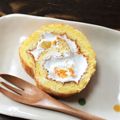 yudondon's cooksnap of when they made ふわふわロールケーキ.