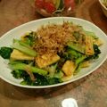 ひだまりさん★'s cooksnap of when they made ♧小松菜と薄揚げ炒めておかかまぶっシー.