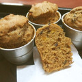t-house's cooksnap of when they made *かぼちゃと小豆のマフィン*.