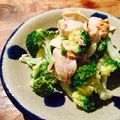 kaokaofood's cooksnap of when they made ブロッコリーと帆立の辛子マヨ和え.