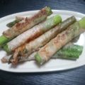 河了貂's cooksnap of when they made アスパラの豚バラ巻き.