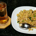 ミズスマシ's cooksnap of when they made 椎茸と豚肉とピーマンの栄養炒飯.