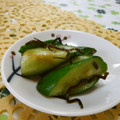 赤い電話's cooksnap of when they made 簡単！！きゅうりと塩昆布漬け.