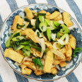 トリノオリンピック☆'s cooksnap of when they made 【副菜】ネギと油揚げの炒めもの【15分】.