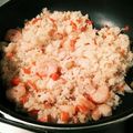 Timtamz's cooksnap of when they made 冷凍食品の海老ピラフ再現＊フライパンで！.