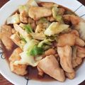 クック78JWNR☆'s cooksnap of when they made 鶏むね肉とキャベツのオイスターソース炒め.