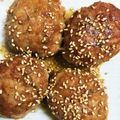 翼桜chan's cooksnap of when they made 豚肉しそつくね♡.