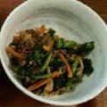かおり85's cooksnap of when they made 我が家で人気★大根葉の炒め煮.
