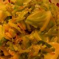 もへりん's cooksnap of when they made ｷｬﾍﾞﾂ消費に♡ｱﾝﾁｮﾋﾞ炒め.