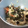 105♡'s cooksnap of when they made 豆腐とほうれん草の和え物〜ごま油の香り.