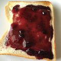 amileamila's cooksnap of when they made 簡単ブルーベリーチーズトースト.
