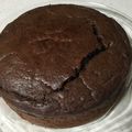 りんご♪＊＋。's cooksnap of when they made 超簡単♪HMと豆腐でしっとりチョコケーキ.