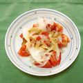*ひろみ*'s cooksnap of when they made 丸ごとトマト・新玉ねぎの梅ゴマドレサラダ.