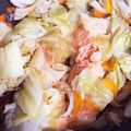 myk818's cooksnap of when they made フライパンで簡単♪鮭のちゃんちゃん焼き.