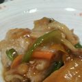 ままきっこ。's cooksnap of when they made 鶏もも肉の黒酢炒め.