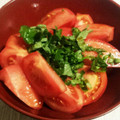 eritami's cooksnap of when they made うちの★冷やしトマト★.