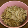 Lain☆母Lv8's cooksnap of when they made 牛肉とごぼう、もやしのすき焼き風煮.