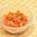 momosukekan's cooksnap of when they made トマトサラダ.