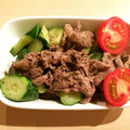aromahop's cooksnap of when they made 簡単♪きゅうりと牛肉の炒めもの.
