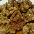 marikoen's cooksnap of when they made 豚モモ肉の唐揚げネギソース☆.