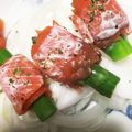 ちゅらまり's cooksnap of when they made アスパラ☆スモークサーモン巻き.