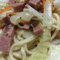 なるこォ's cooksnap of when they made 鰹が香る、沖縄塩焼きそば.