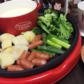 k_maixxx's cooksnap of when they made ホットプレートでチーズフォンデュ.