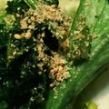 記念樹's cooksnap of when they made 人参の葉の和え物.