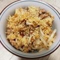 ★すーちゃん★'s cooksnap of when they made 豚挽き肉ともやしの炊き込みチョットピリ辛.