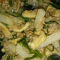 cakmam's cooksnap of when they made ご飯がすすむ♪長芋と豚ミンチの塩炒め.