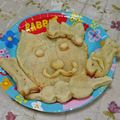 ｺｱﾗ's cooksnap of when they made ♪愛犬用♪　シンプルりんごクッキー.