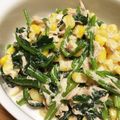 meshio's cooksnap of when they made もりもり食べちゃう★ほうれん草ツナサラダ.
