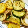 のぞ助's cooksnap of when they made 烏賊ゲソとズッキーニの炒めもの.