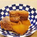chokoミント's cooksnap of when they made ＊大根と豚バラ角煮＊.
