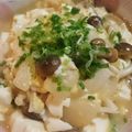 sayakuro66's cooksnap of when they made きのこと豆腐で✿ヘルシー卵どんぶり.