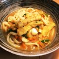 JILLの赤メガネ's cooksnap of when they made ㋻残ったカレーのリメイク☆カレーうどん.