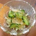サカアキ's cooksnap of when they made ♪レモンで上品♪きゅうりとタコの酢の物.