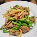 はしやすめ1号's cooksnap of when they made 簡単♪チンジャオロース♪.