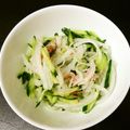 ウメ吉さん's cooksnap of when they made 大根きゅうり茗荷のマリネ風サラダ.