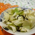 赤い電話's cooksnap of when they made キャベツと塩昆布の和え物.