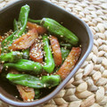 Jaye's cooksnap of when they made 簡単 ししとう さつま揚げの ごま油炒め.