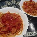 ジョングレ's cooksnap of when they made 野菜たっぷり☆梅トマトパスタ.