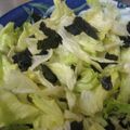 negoto's cooksnap of when they made 胡麻海苔レタス.