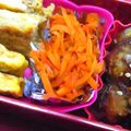nosso's cooksnap of when they made 冷凍お弁当お野菜おかず：人参の生姜佃煮.