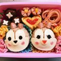 メープルサン's cooksnap of when they made キャラ弁★ツムツム♡チップ＆デール.