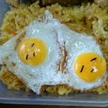 なっつぼー's cooksnap of when they made ぐでたまタコ大量発生☆簡単手抜きキャラ弁.